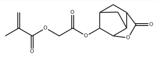 2-Oxo-2-[(5-oxo-4-oxatricyclo[4.2.1.0³,⁷]nonan-2-yl)oxy]ethyl Methacrylate   347886-81-1